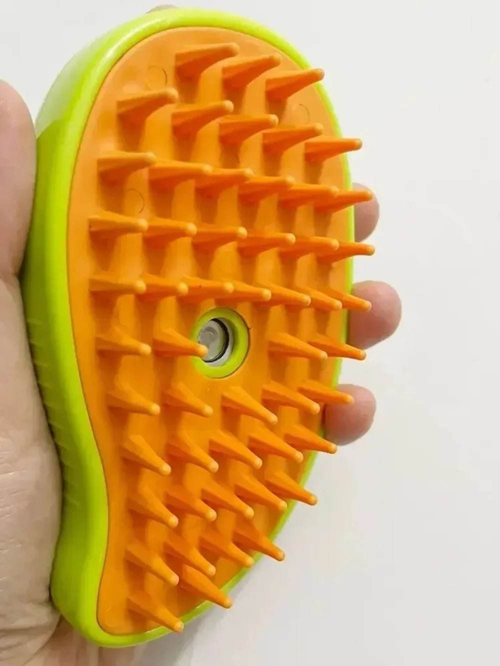 3 - in - 1 Pet Steam Brush - Electric Sprayer, Massager, and Shedding Control - Meterpet