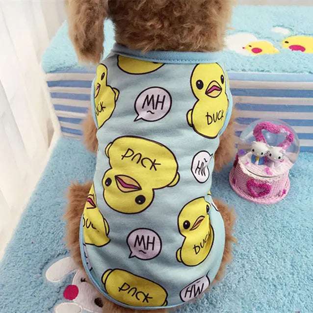 Adorable Dog Fleece Pyjamas for Small Breeds β Soft, Breathable and Stylish for Spring/Summer - Meterpet