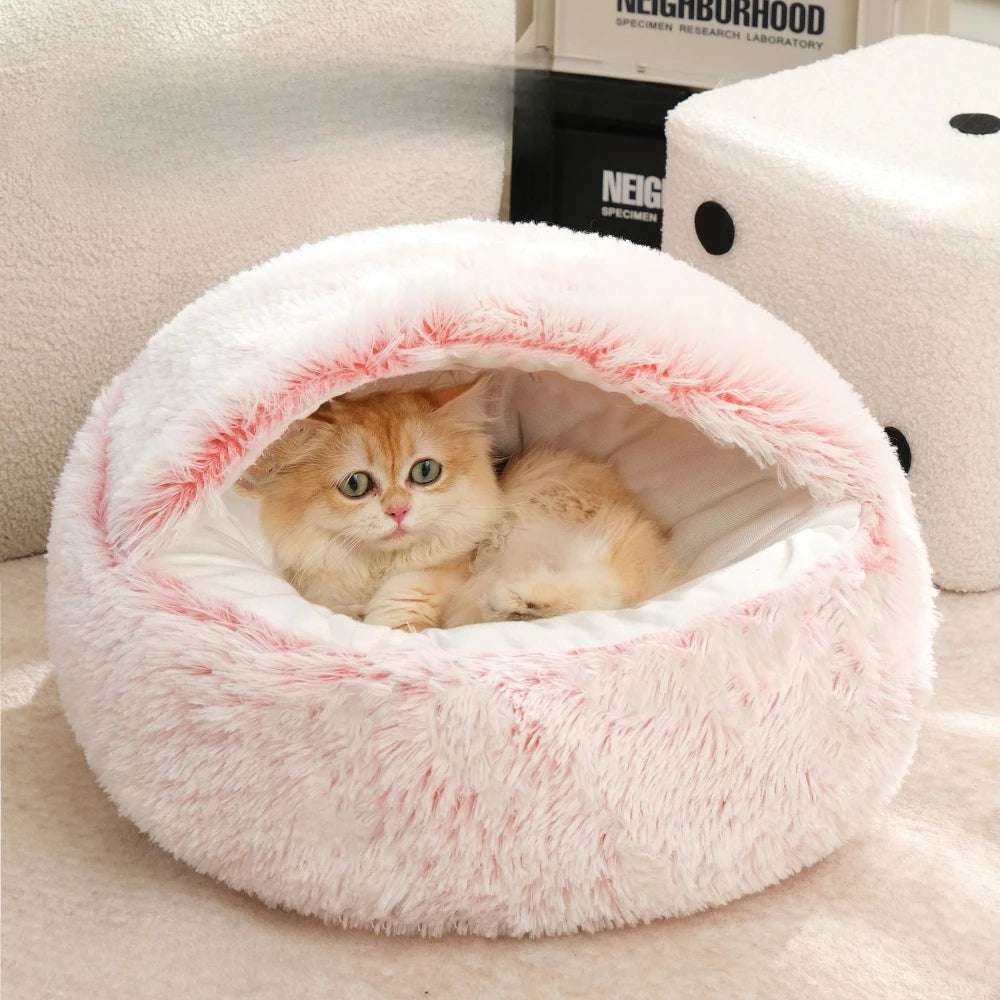 Cosy Plush Cat Cushion - Comfortable Resting Place for Cats - Meterpet