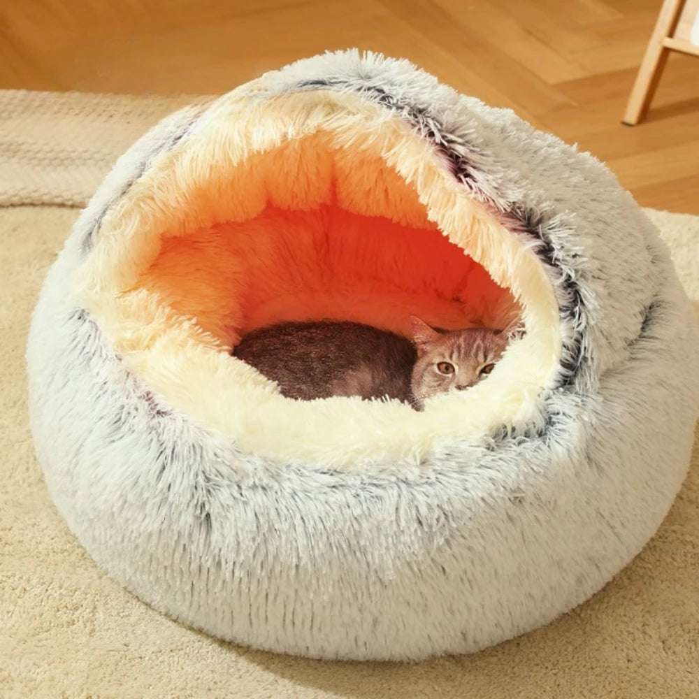 Cosy Plush Cat Cushion - Comfortable Resting Place for Cats - Meterpet