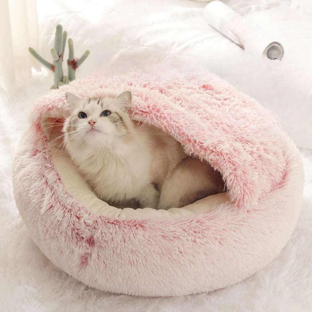 Cosy Plush Cat Cushion - Comfortable Resting Place for Cats - Meterpet
