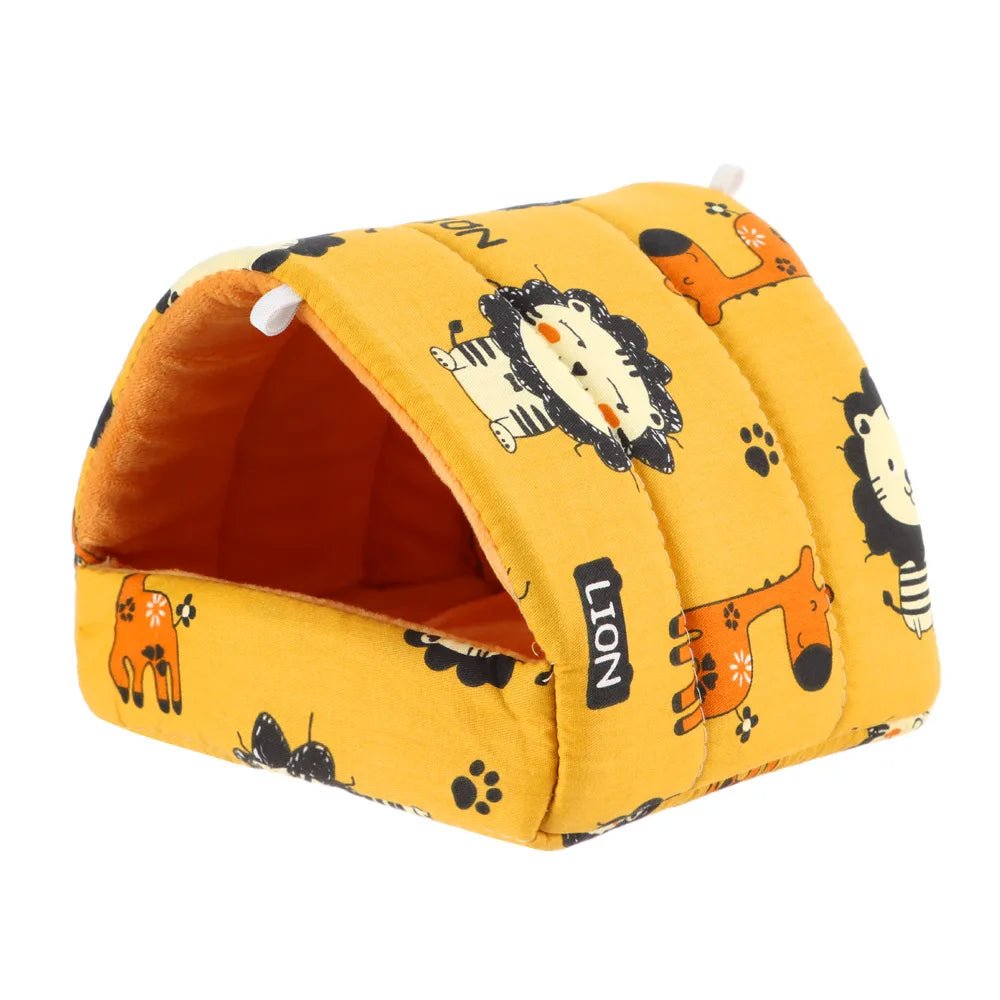 Cute Cartoon Guinea Pig Hutch Mini Cage - Warm and Comfortable - Meterpet