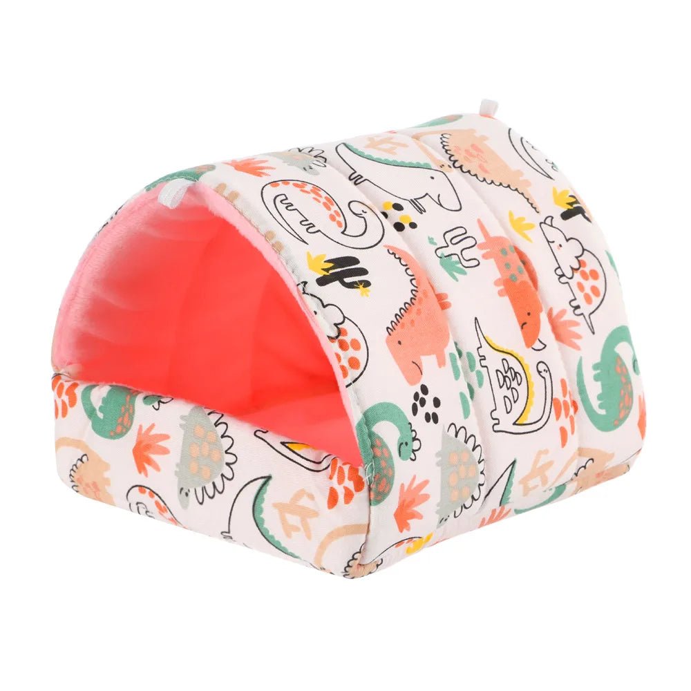 Cute Cartoon Guinea Pig Hutch Mini Cage - Warm and Comfortable - Meterpet