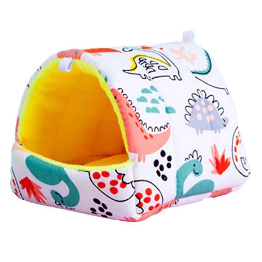 Cute Cartoon Guinea Pig Hutch Mini Cage - Warm and Comfortable - Meterpet