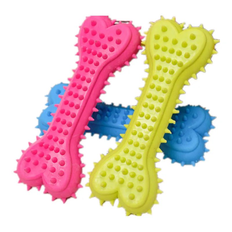 Durable Rubber Chew Toy for Small Dogs - Promotes Healthy Teeth and Gums - Meterpet
