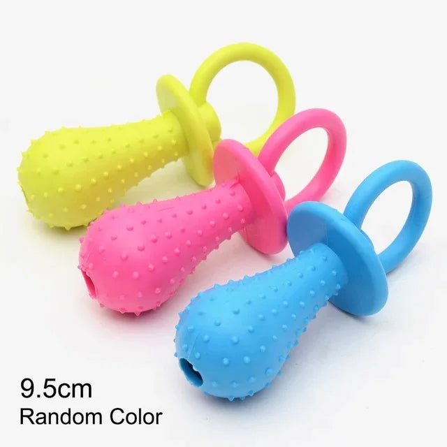 Durable Rubber Chew Toy for Small Dogs - Promotes Healthy Teeth and Gums - Meterpet