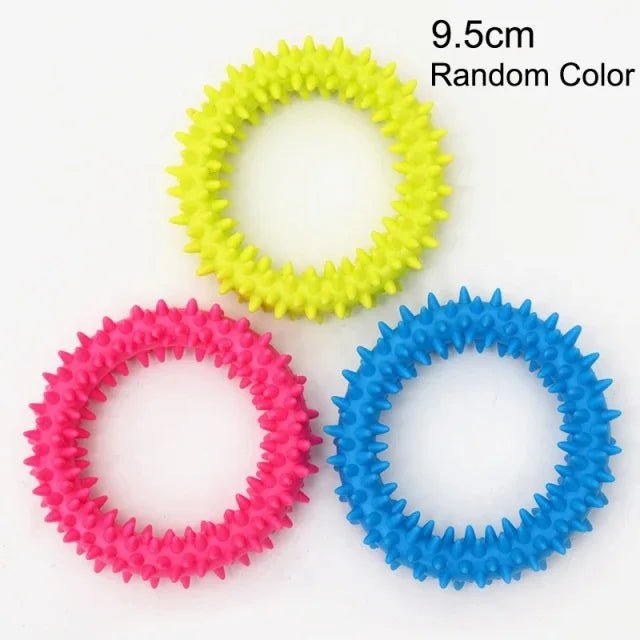 Durable Rubber Chew Toy for Small Dogs - Promotes Healthy Teeth and Gums - Meterpet