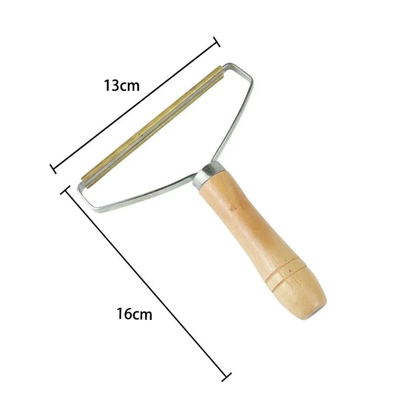 Eco - Friendly 2 - in - 1 Pet Hair Remover Brush for All Fabrics - Portable Lint and Dust Cleaner - Meterpet