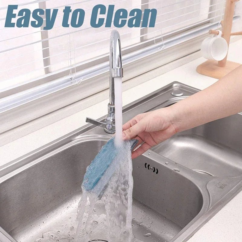 Eco - Friendly 2 - in - 1 Pet Hair Remover Brush for All Fabrics - Portable Lint and Dust Cleaner - Meterpet