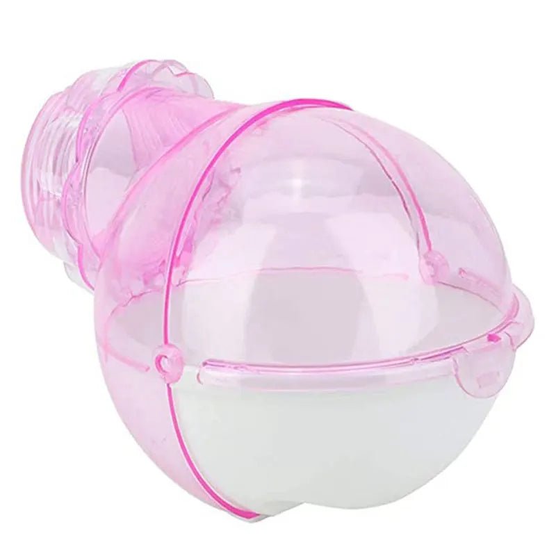 Hamster Bathroom with Cover – Multi - Functional Acrylic Toilet for Sand Bathing & Playtime - Meterpet