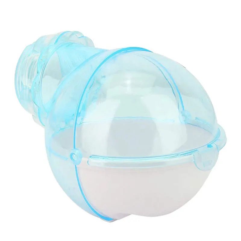 Hamster Bathroom with Cover – Multi - Functional Acrylic Toilet for Sand Bathing & Playtime - Meterpet