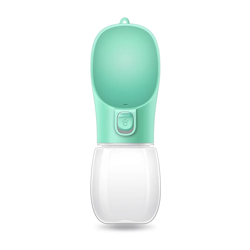 Portable Dog Water Bottle and Food Feeder – 2 - in - 1 Leakproof Hydration Solution - Meterpet
