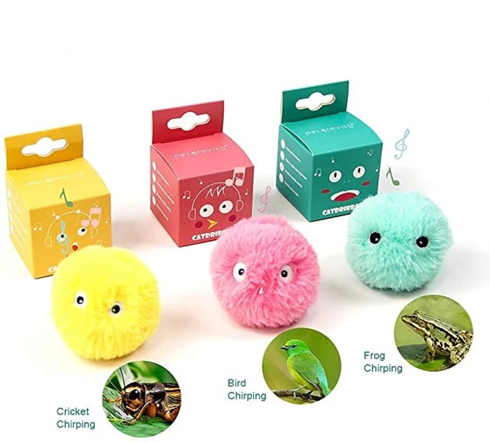 Smart Interactive Plush Catnip Toy is a USB Rechargeable Fun with Motion Activation for Cats - Meterpet