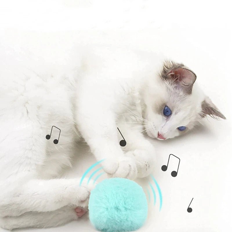 Smart Interactive Plush Catnip Toy is a USB Rechargeable Fun with Motion Activation for Cats - Meterpet