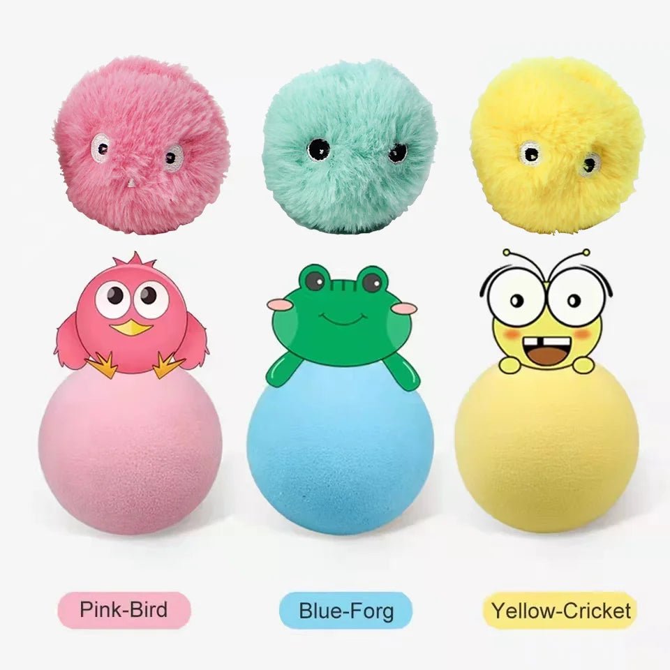 Smart Interactive Plush Catnip Toy is a USB Rechargeable Fun with Motion Activation for Cats - Meterpet