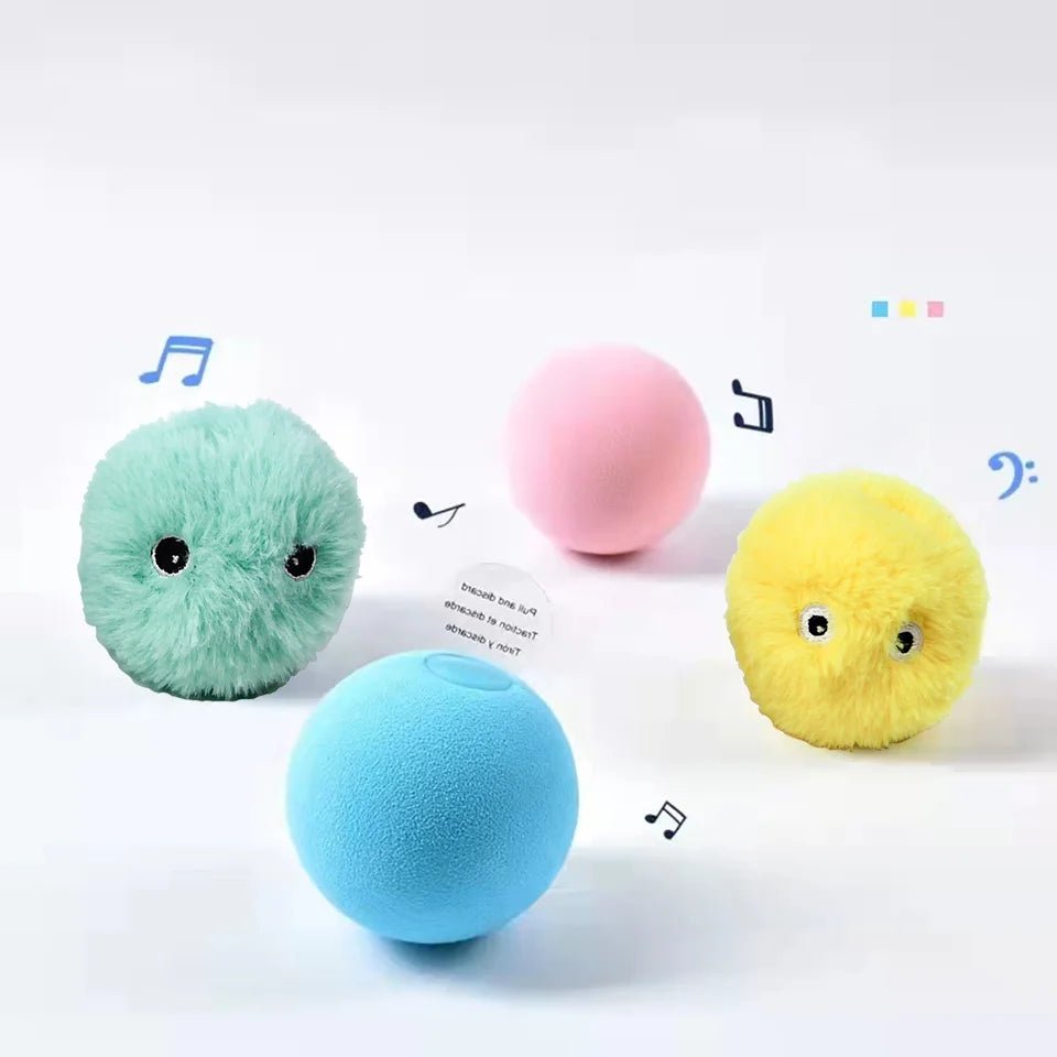 Smart Interactive Plush Catnip Toy is a USB Rechargeable Fun with Motion Activation for Cats - Meterpet