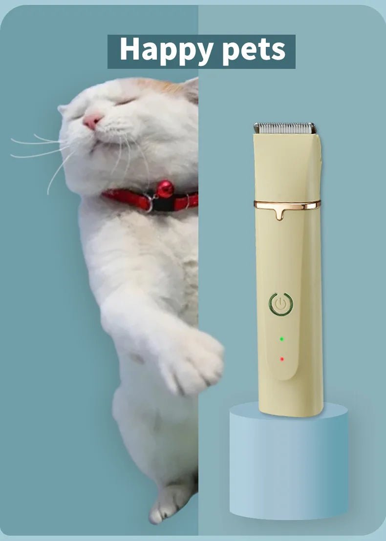 4 - In - 1 Dog Paw Trimmer Set, Precision Blades and Nail Grinder - Meterpet