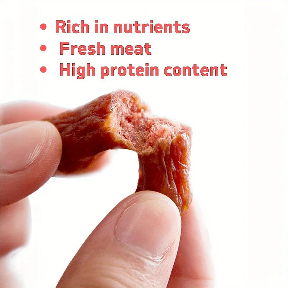 Natural Beef Sausage Dog Treats – Healthy Delicious Rewards - Meterpet