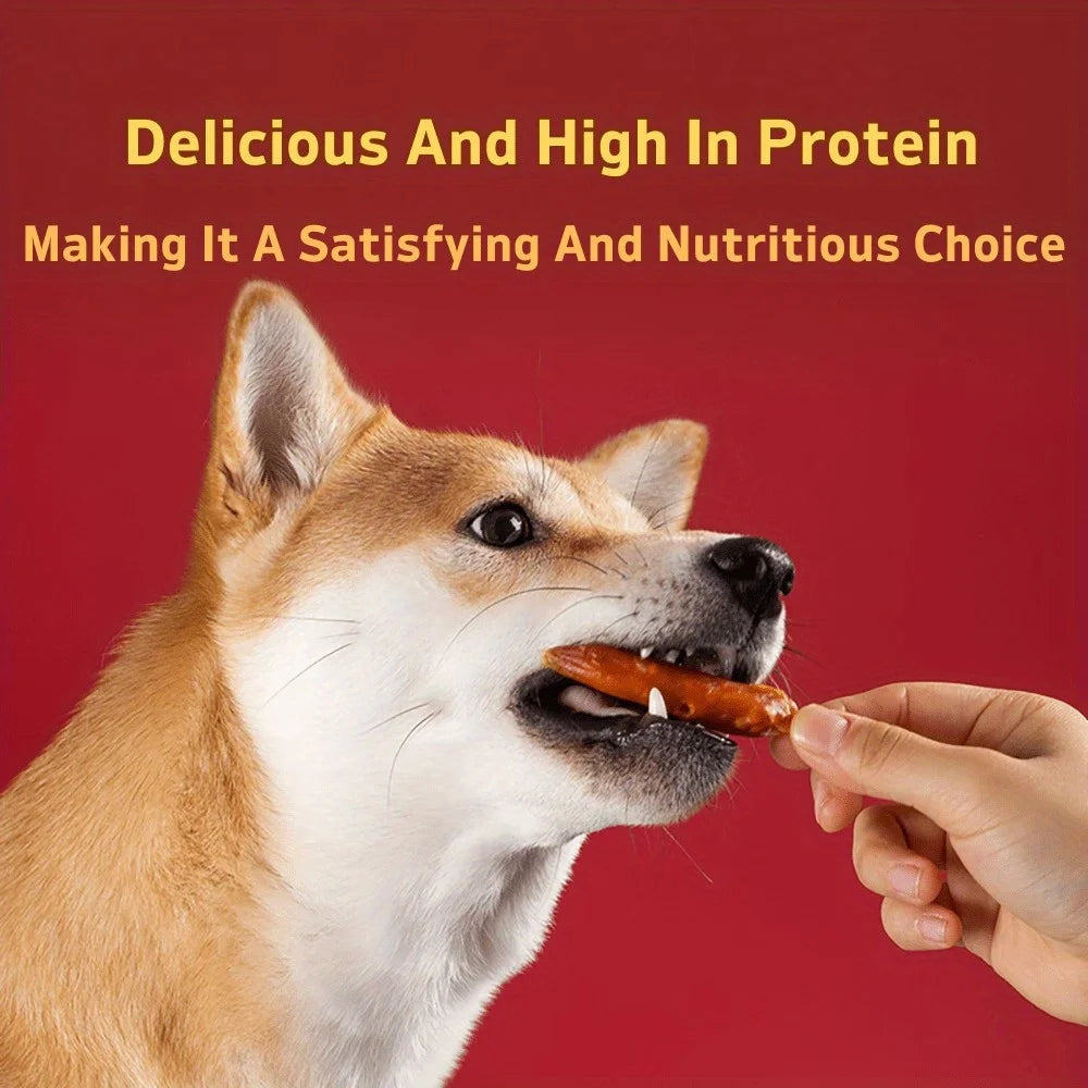 Natural Beef Sausage Dog Treats – Healthy Delicious Rewards - Meterpet