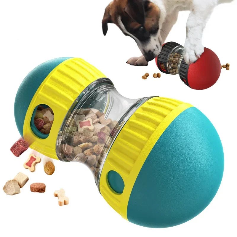 Adjustable Dog Funnel Ball Toy: Slow Feed Puzzle for Mental Stimulation for Dogs, Safe and Engaging - Meterpet