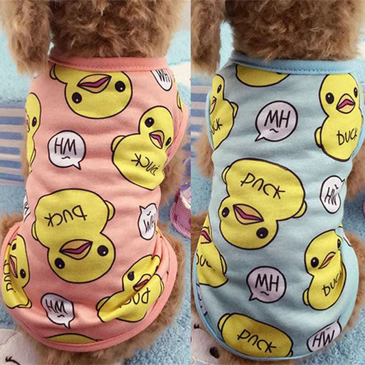 Adorable Dog Fleece Pyjamas for Small Breeds – Soft, Breathable and Stylish for Spring/Summer - Meterpet