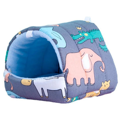 Cute Cartoon Guinea Pig Hutch Mini Cage - Warm and Comfortable - Meterpet