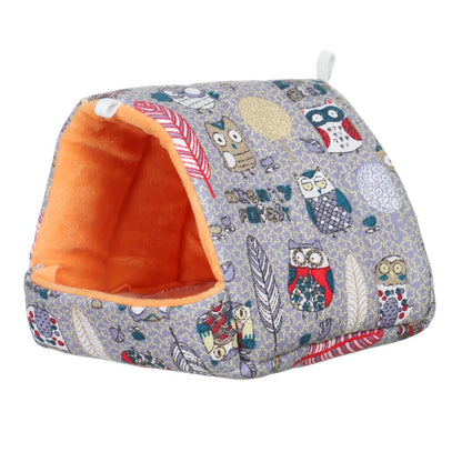Cute Cartoon Guinea Pig Hutch Mini Cage - Warm and Comfortable - Meterpet