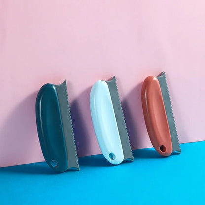 Eco - Friendly 2 - in - 1 Pet Hair Remover Brush for All Fabrics - Portable Lint and Dust Cleaner - Meterpet