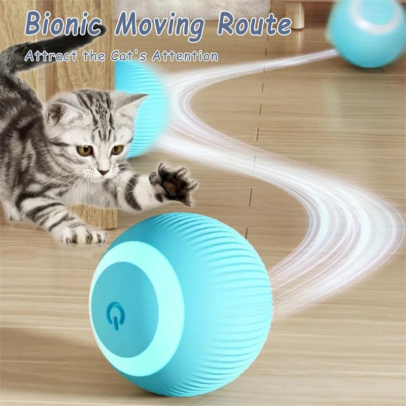 Interactive Dog Toy Ball - Smart USB Rechargeable Bouncing Ball for Active Dogs - Meterpet