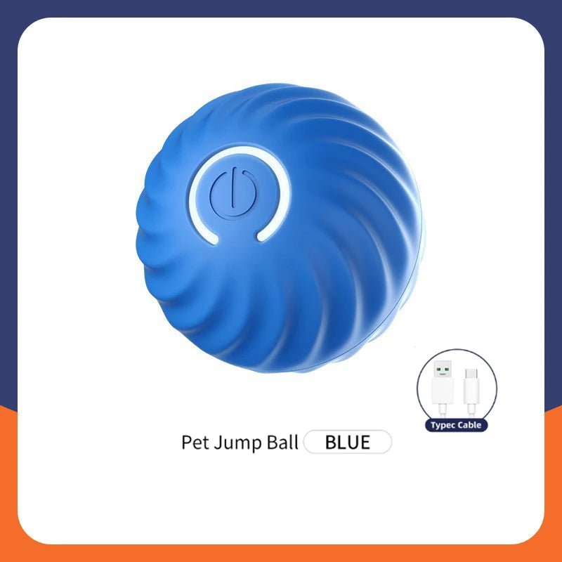 Interactive Dog Toy Ball - Smart USB Rechargeable Bouncing Ball for Active Dogs - Meterpet