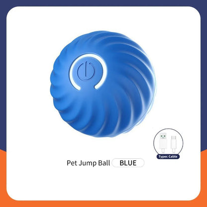 Interactive Dog Toy Ball - Smart USB Rechargeable Bouncing Ball for Active Dogs - Meterpet
