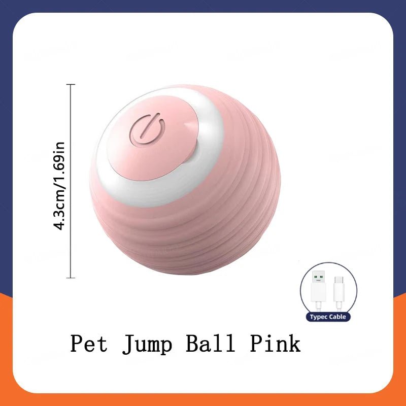 Interactive Dog Toy Ball - Smart USB Rechargeable Bouncing Ball for Active Dogs - Meterpet