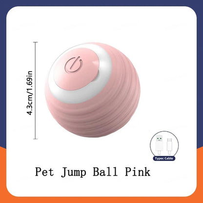 Interactive Dog Toy Ball - Smart USB Rechargeable Bouncing Ball for Active Dogs - Meterpet