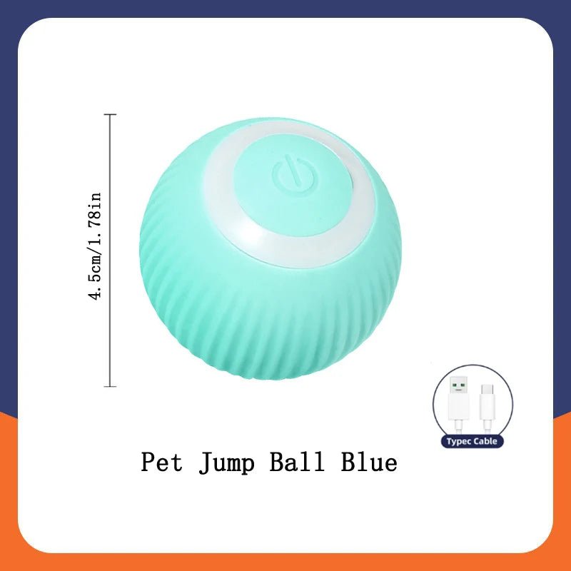 Interactive Dog Toy Ball - Smart USB Rechargeable Bouncing Ball for Active Dogs - Meterpet