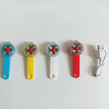 LED Dog Collar - Waterproof USB Rechargeable - Glow - in - the - Dark Safety Gear - Meterpet