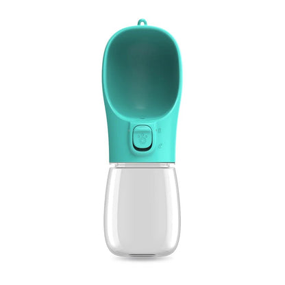 Portable Dog Water Bottle and Food Feeder – 2 - in - 1 Leakproof Hydration Solution - Meterpet