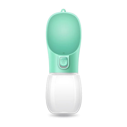 Portable Dog Water Bottle and Food Feeder – 2 - in - 1 Leakproof Hydration Solution - Meterpet