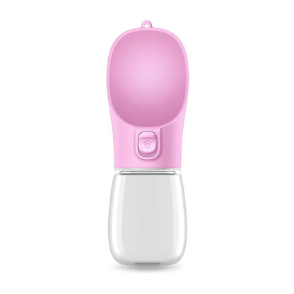 Portable Dog Water Bottle and Food Feeder – 2 - in - 1 Leakproof Hydration Solution - Meterpet