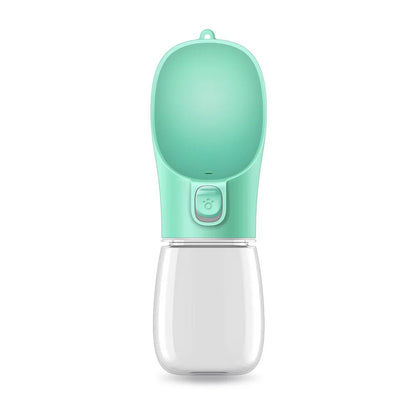 Portable Dog Water Bottle and Food Feeder – 2 - in - 1 Leakproof Hydration Solution - Meterpet