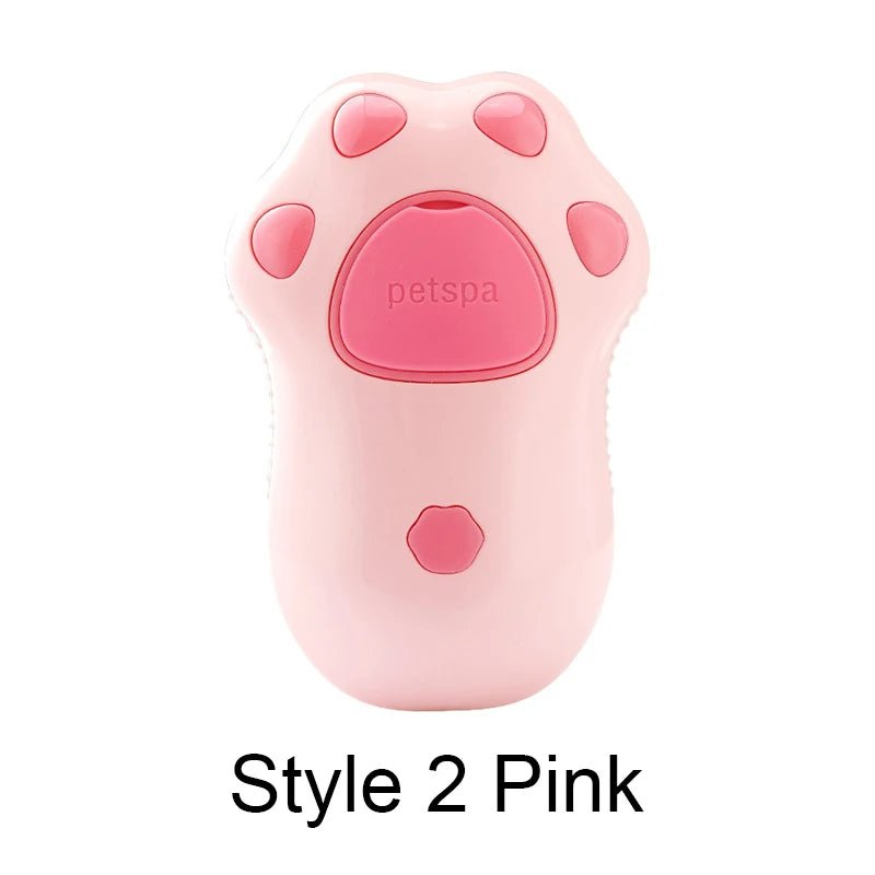 Steamy Brush Electric Spray Cat Hair Brush - Ultimate Grooming Experience - Meterpet