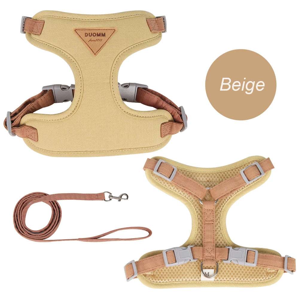 Stylish Pet Harness and Leash Set for Small Dogs and Cats - Meterpet