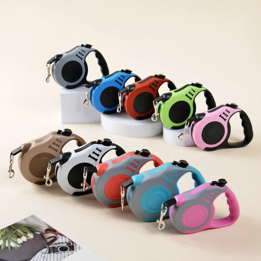 Tangle - Free Dog Leash - Long, Durable and Ergonomic Retractable Leash for All Dog Sizes - Meterpet